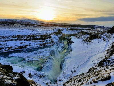 Gulfoss Waterfall